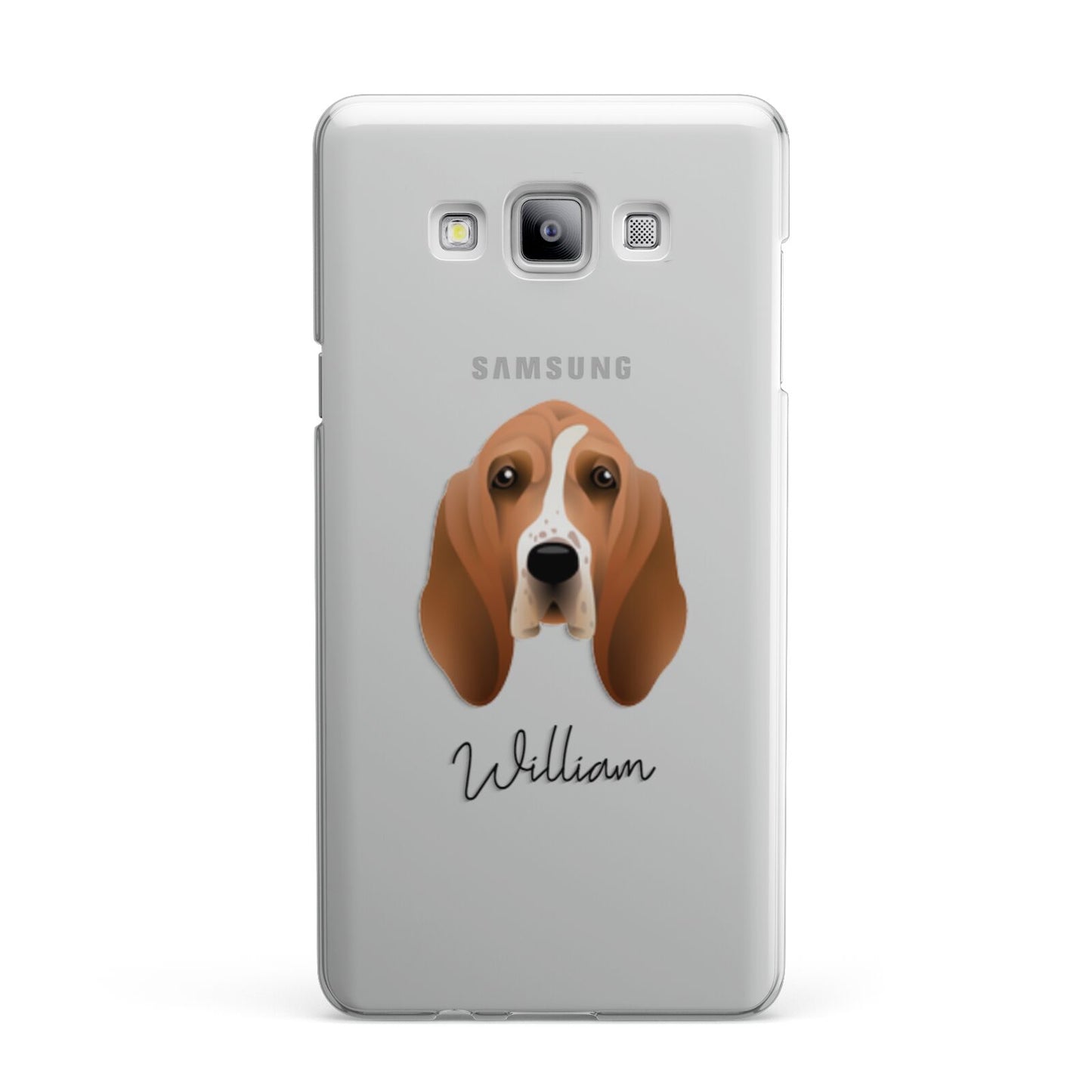 Basset Hound Personalised Samsung Galaxy A7 2015 Case