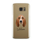 Basset Hound Personalised Samsung Galaxy Case