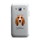 Basset Hound Personalised Samsung Galaxy J1 2015 Case
