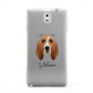 Basset Hound Personalised Samsung Galaxy Note 3 Case