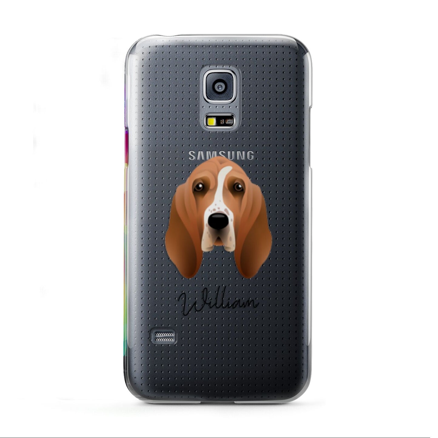 Basset Hound Personalised Samsung Galaxy S5 Mini Case