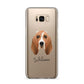 Basset Hound Personalised Samsung Galaxy S8 Plus Case