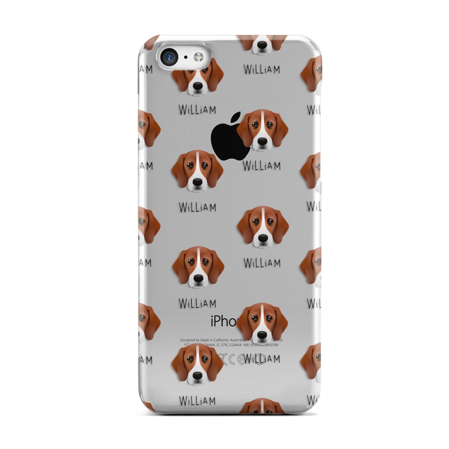Bassugg Icon with Name Apple iPhone 5c Case