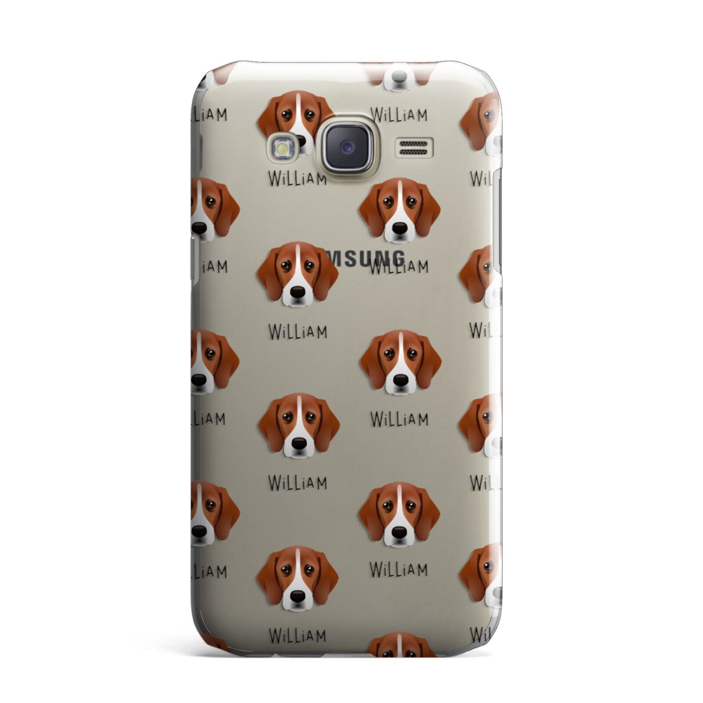 Bassugg Icon with Name Samsung Galaxy J7 Case