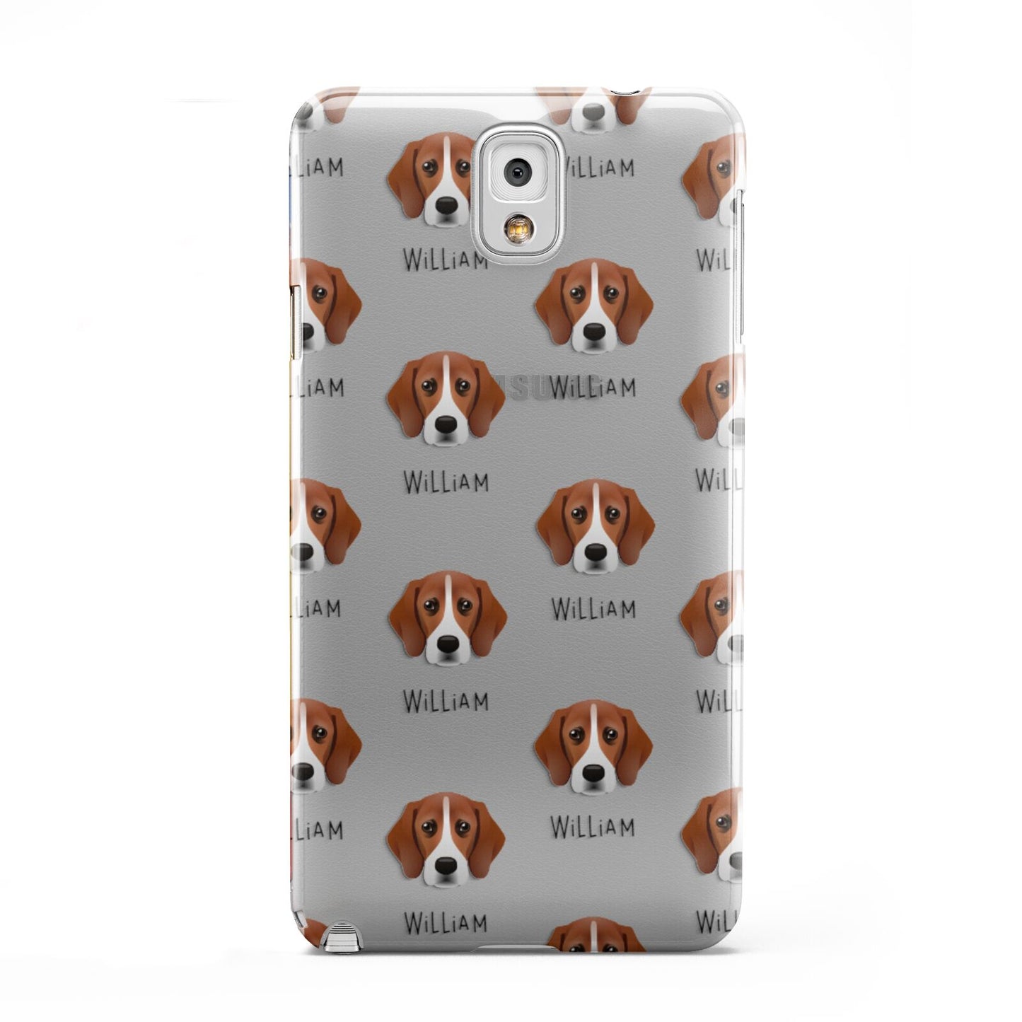 Bassugg Icon with Name Samsung Galaxy Note 3 Case