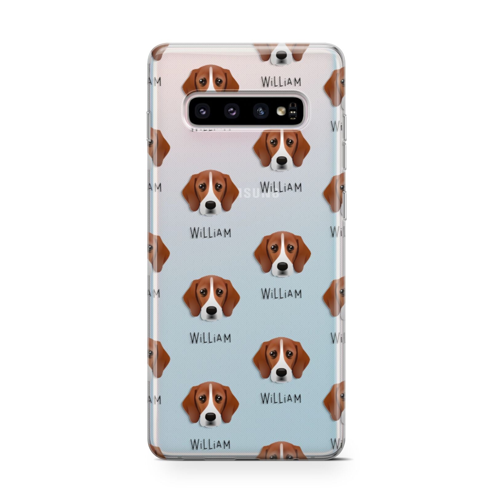 Bassugg Icon with Name Samsung Galaxy S10 Case