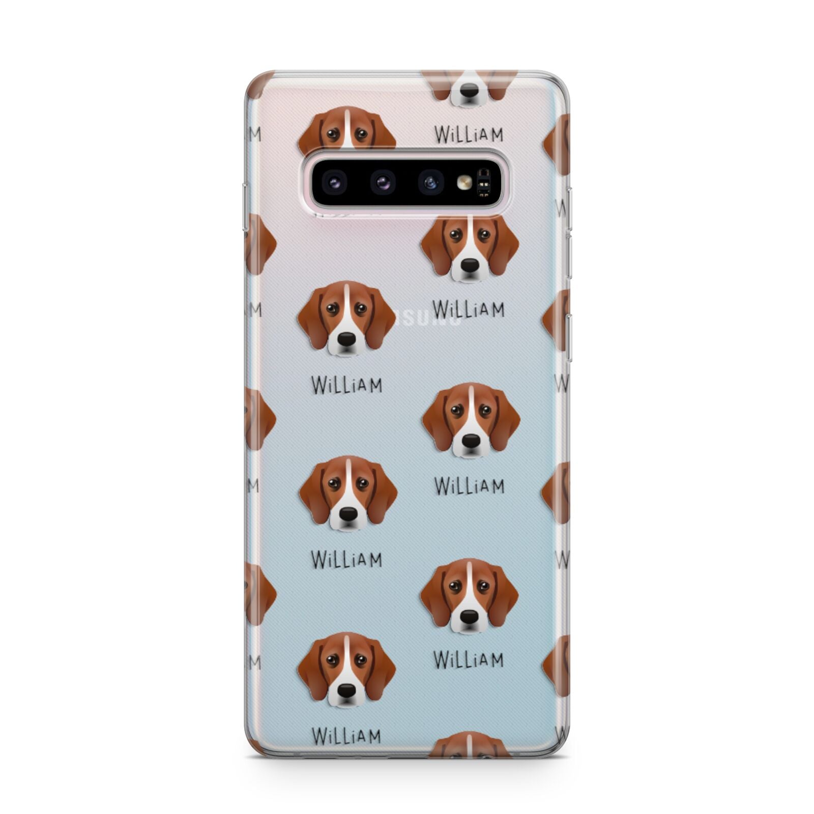 Bassugg Icon with Name Samsung Galaxy S10 Plus Case
