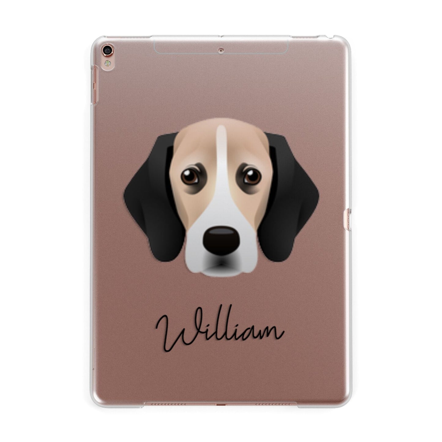 Bassugg Personalised Apple iPad Rose Gold Case