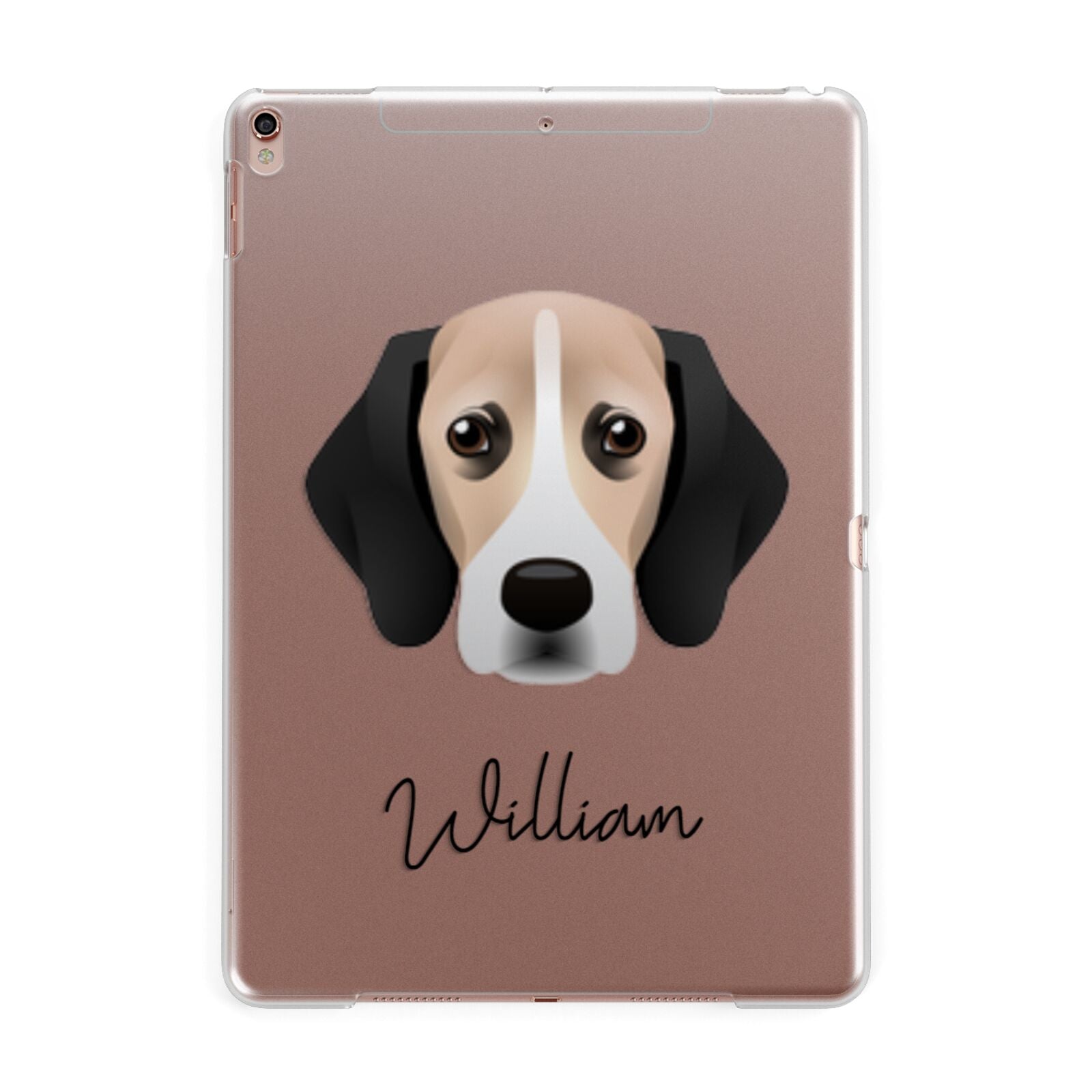 Bassugg Personalised Apple iPad Rose Gold Case