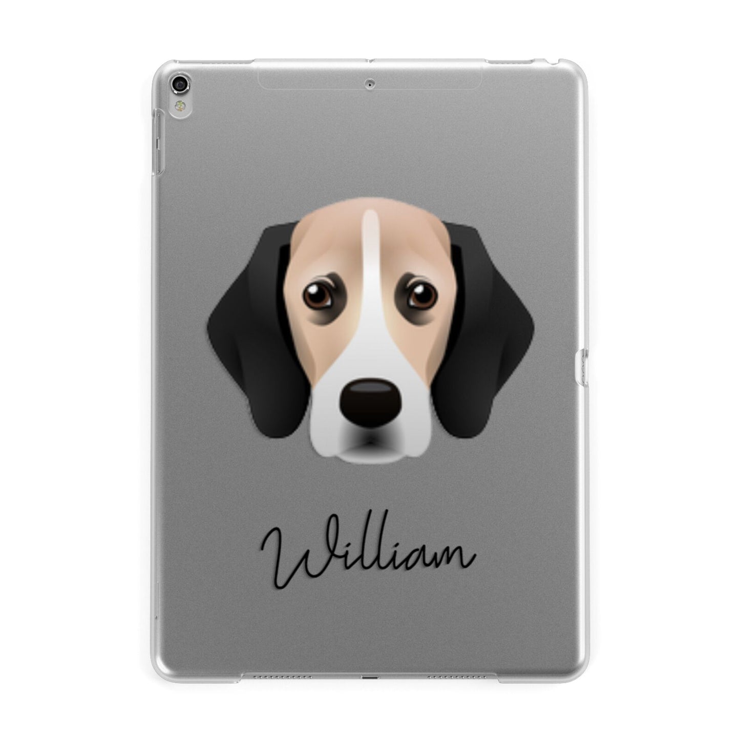 Bassugg Personalised Apple iPad Silver Case