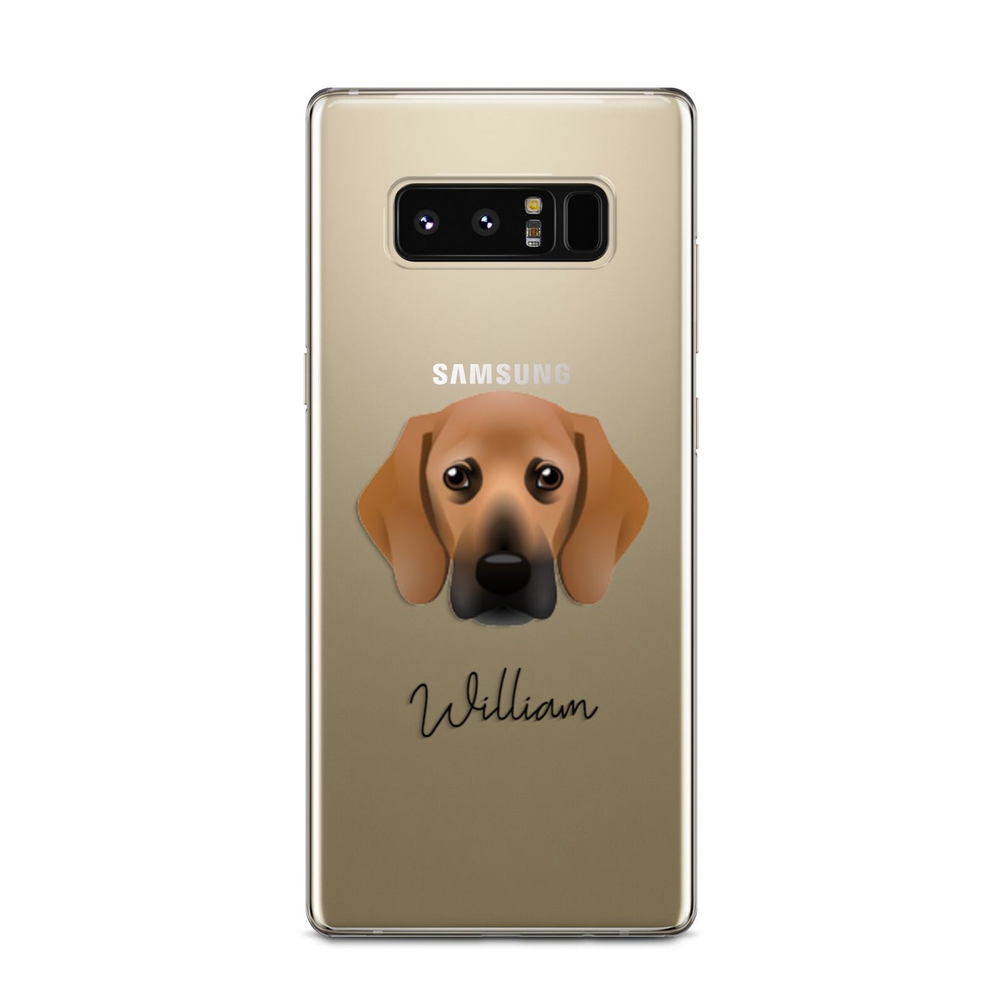 Bassugg Personalised Samsung Galaxy Note 8 Case