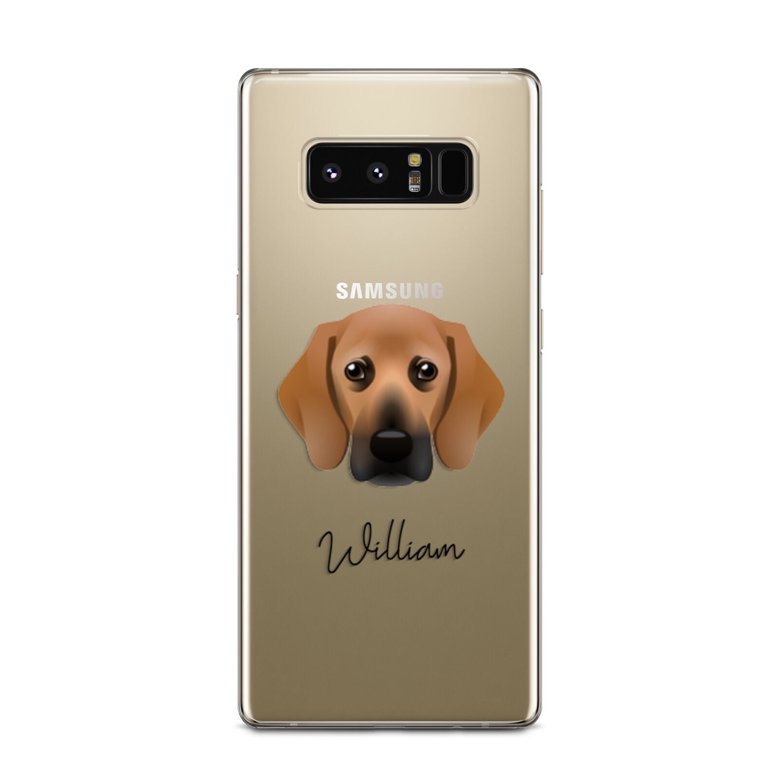 Bassugg Personalised Samsung Galaxy Note 8 Case