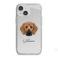 Bassugg Personalised iPhone 13 Mini TPU Impact Case with White Edges