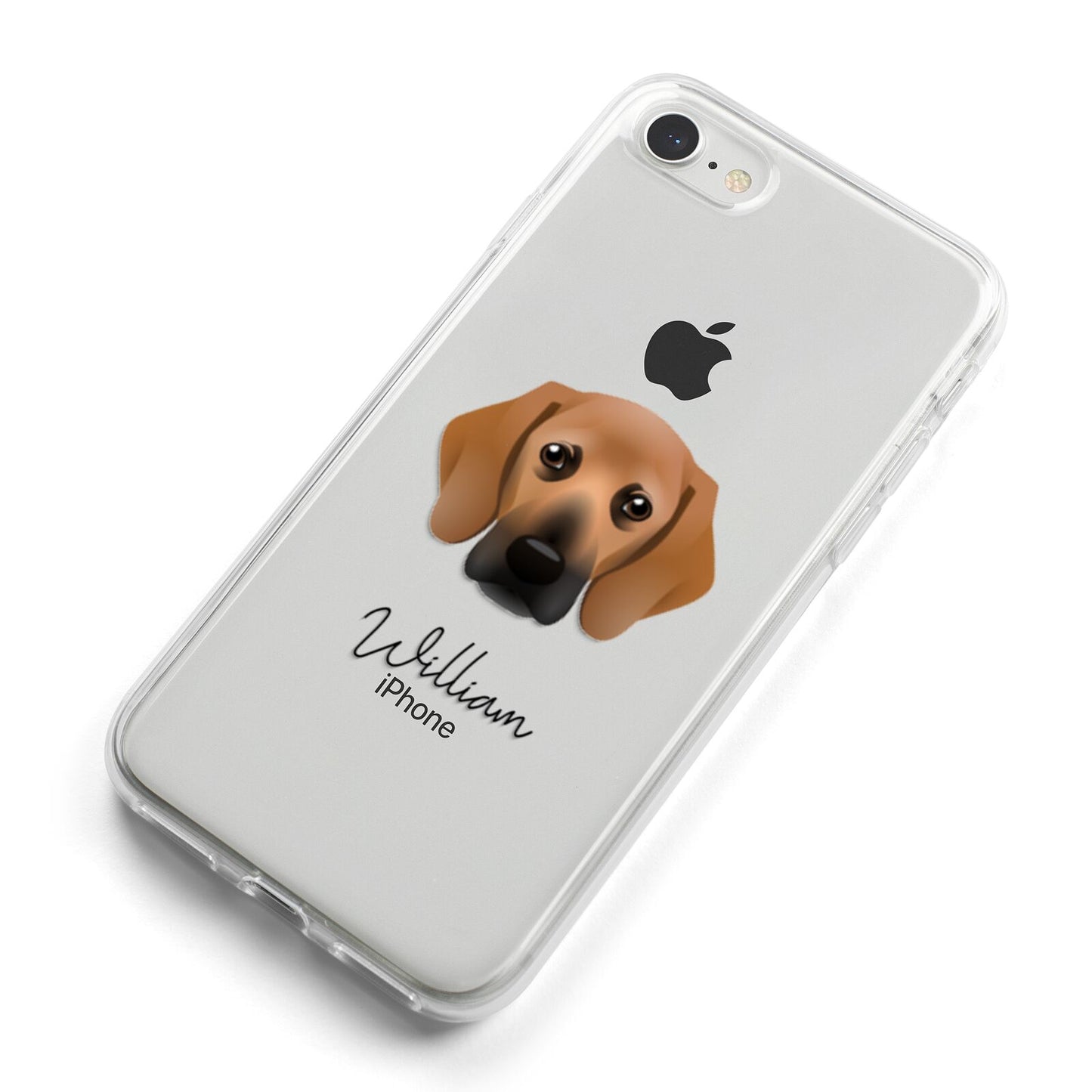 Bassugg Personalised iPhone 8 Bumper Case on Silver iPhone Alternative Image