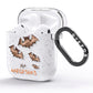 Bat Family Personalised AirPods Glitter Case Side Image