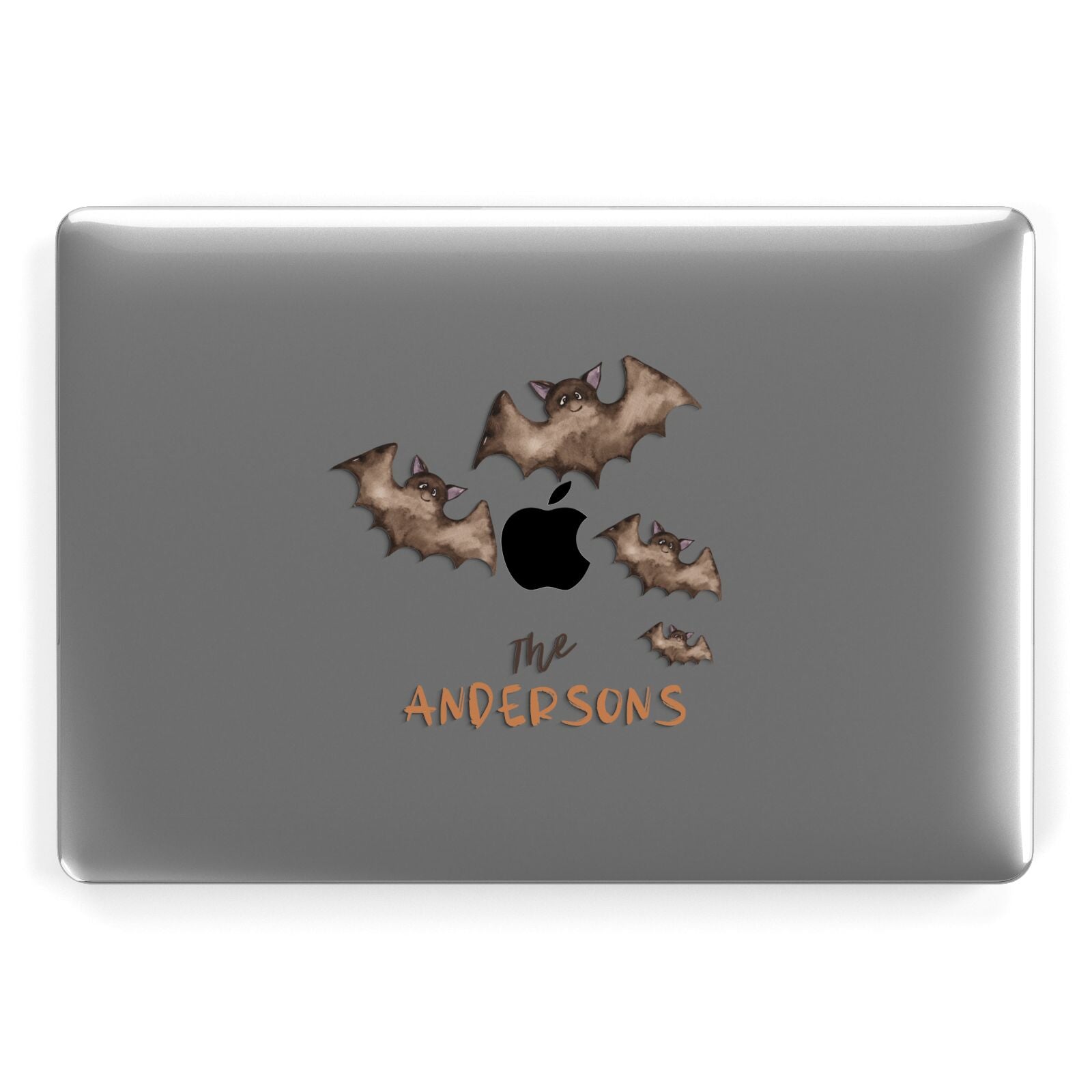 Bat Family Personalised Apple MacBook Case