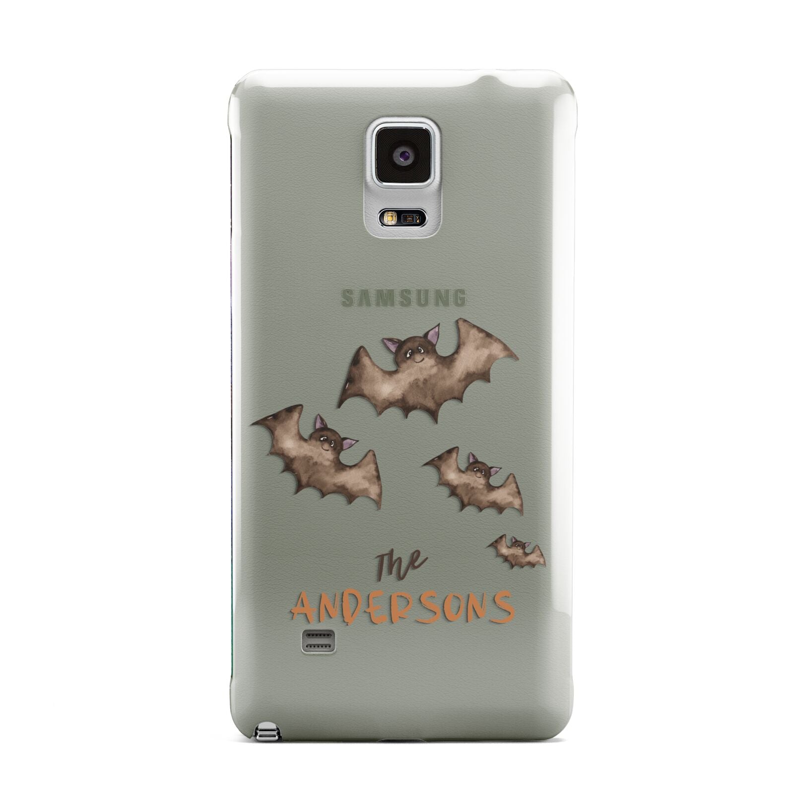 Bat Family Personalised Samsung Galaxy Note 4 Case