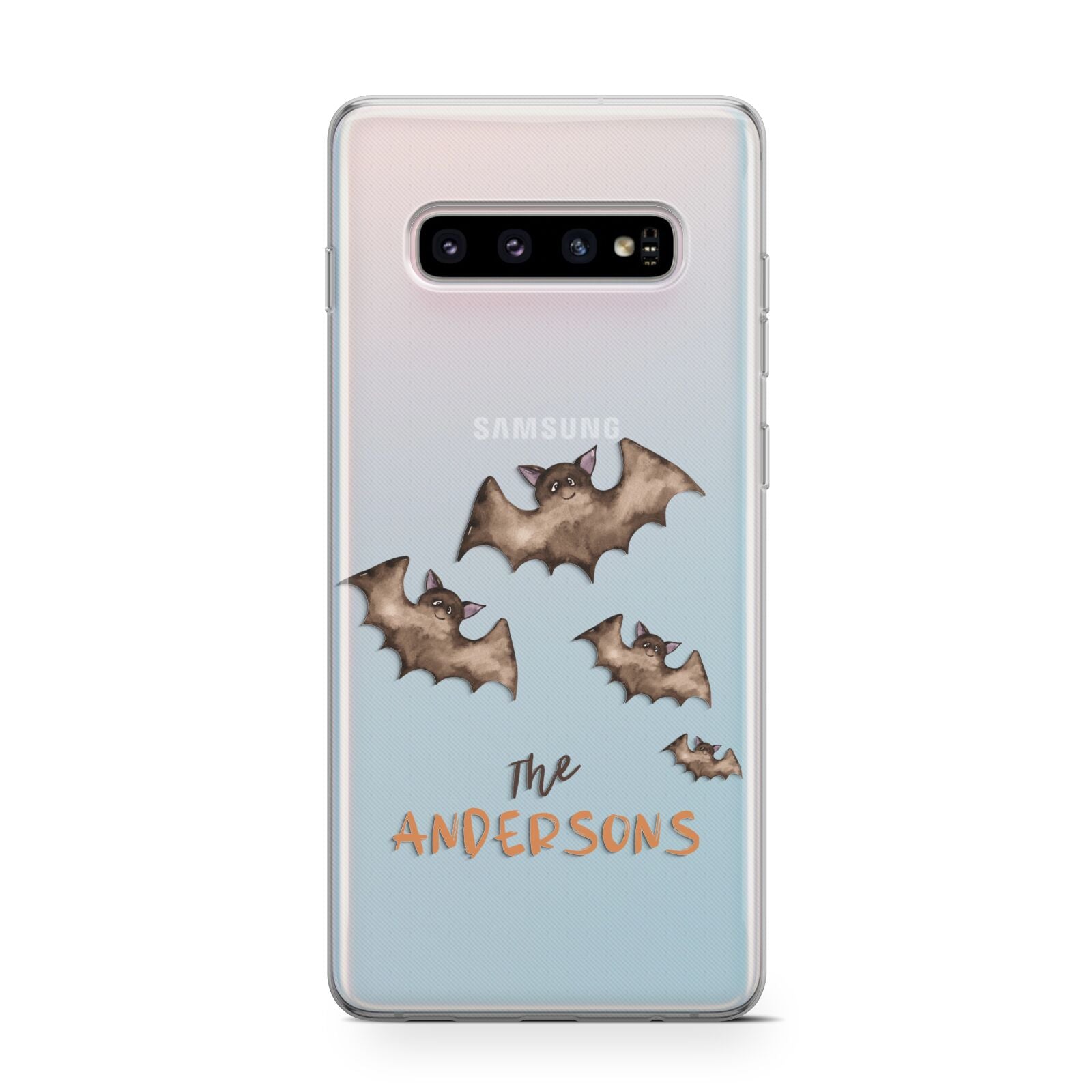 Bat Family Personalised Samsung Galaxy S10 Case