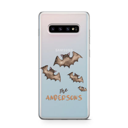 Bat Family Personalised Samsung Galaxy S10 Case