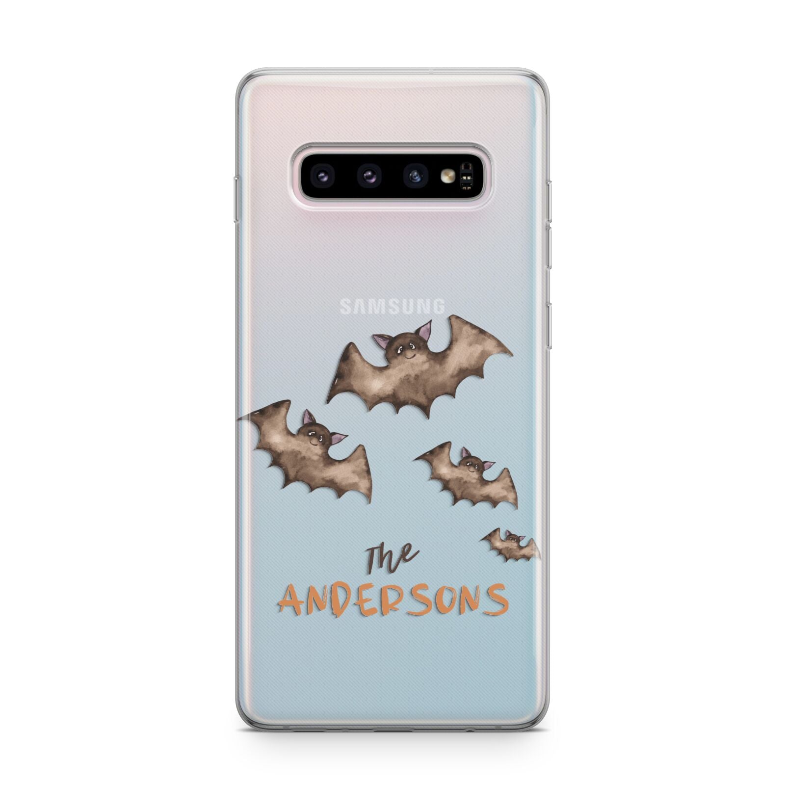 Bat Family Personalised Samsung Galaxy S10 Plus Case