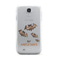 Bat Family Personalised Samsung Galaxy S4 Case