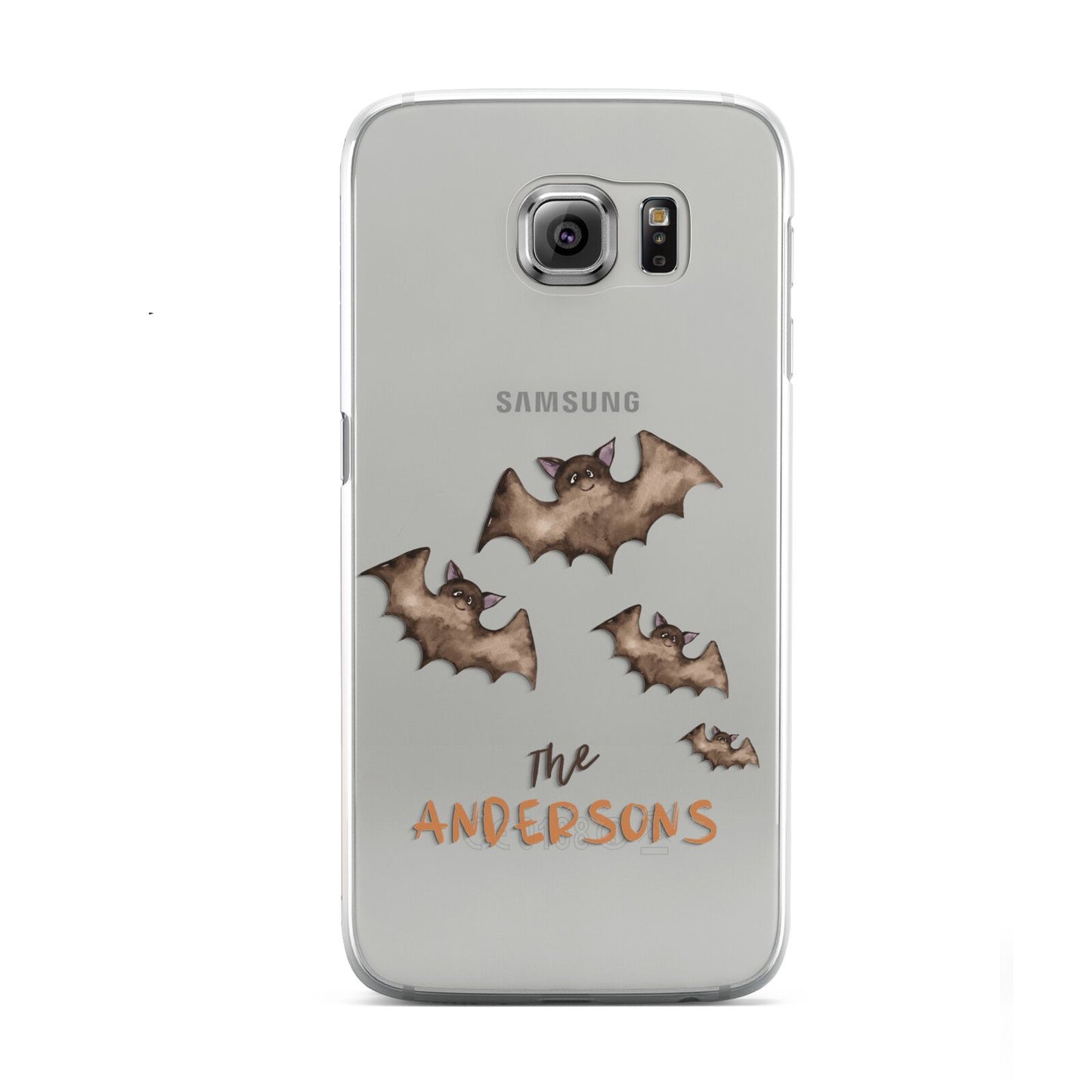 Bat Family Personalised Samsung Galaxy S6 Case