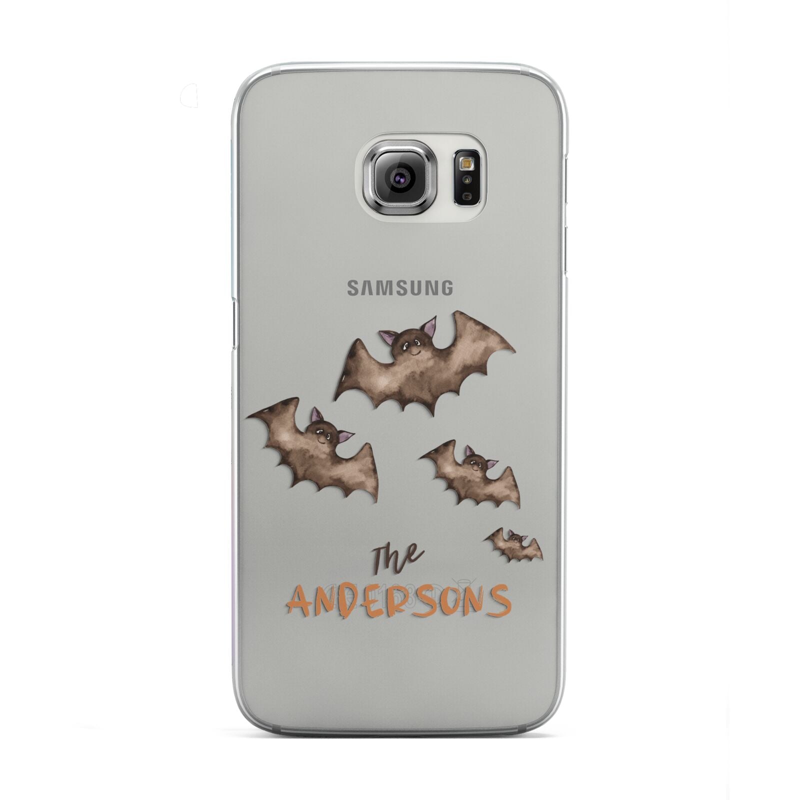 Bat Family Personalised Samsung Galaxy S6 Edge Case