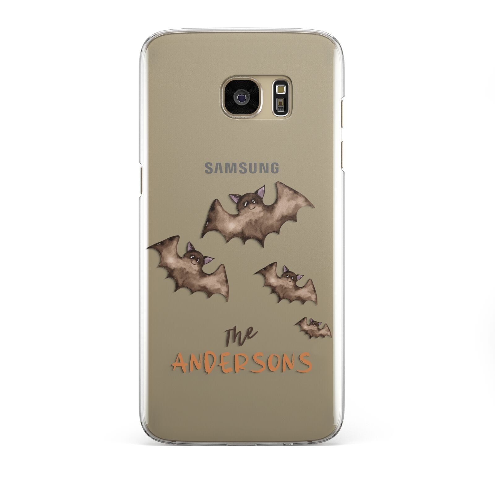 Bat Family Personalised Samsung Galaxy S7 Edge Case