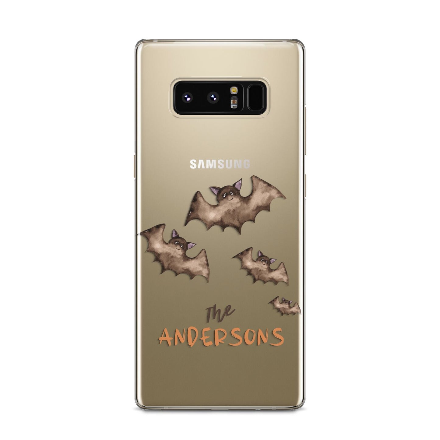 Bat Family Personalised Samsung Galaxy S8 Case