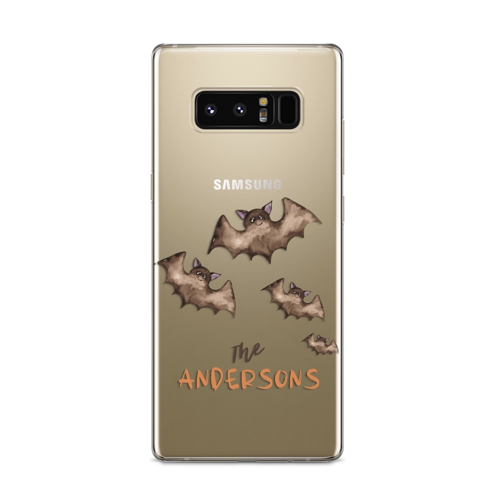 Bat Family Personalised Samsung Galaxy S8 Case