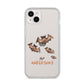 Bat Family Personalised iPhone 14 Plus Clear Tough Case Starlight