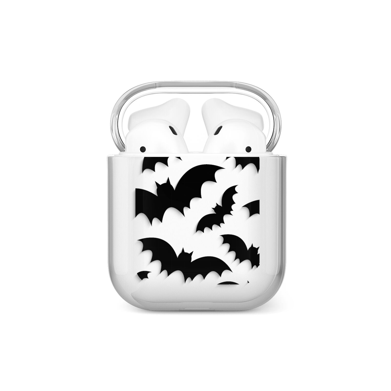 Bat Halloween Print AirPods Case
