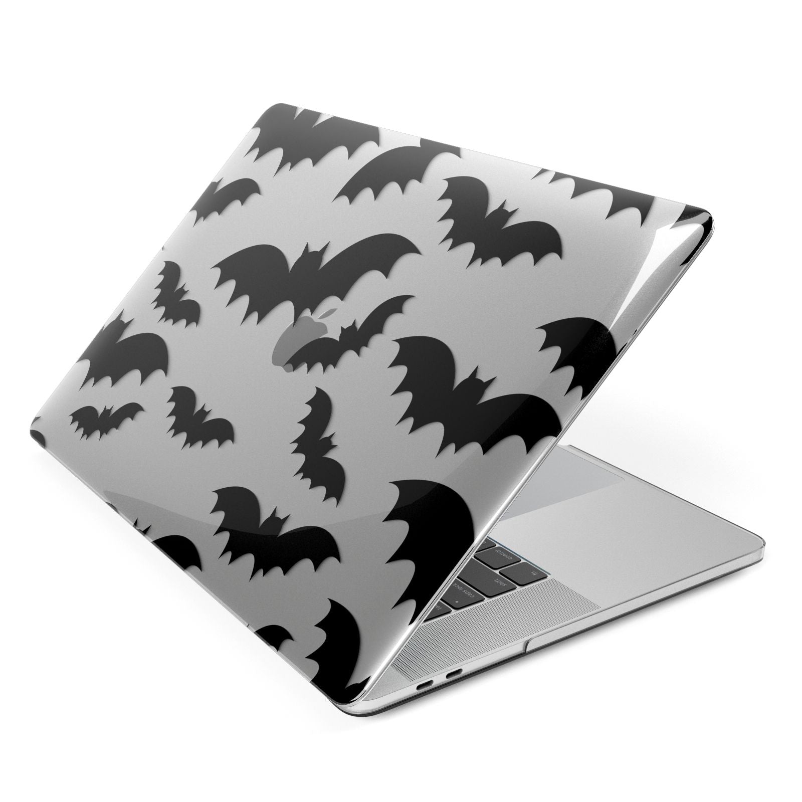Bat Halloween Print Apple MacBook Case Side View