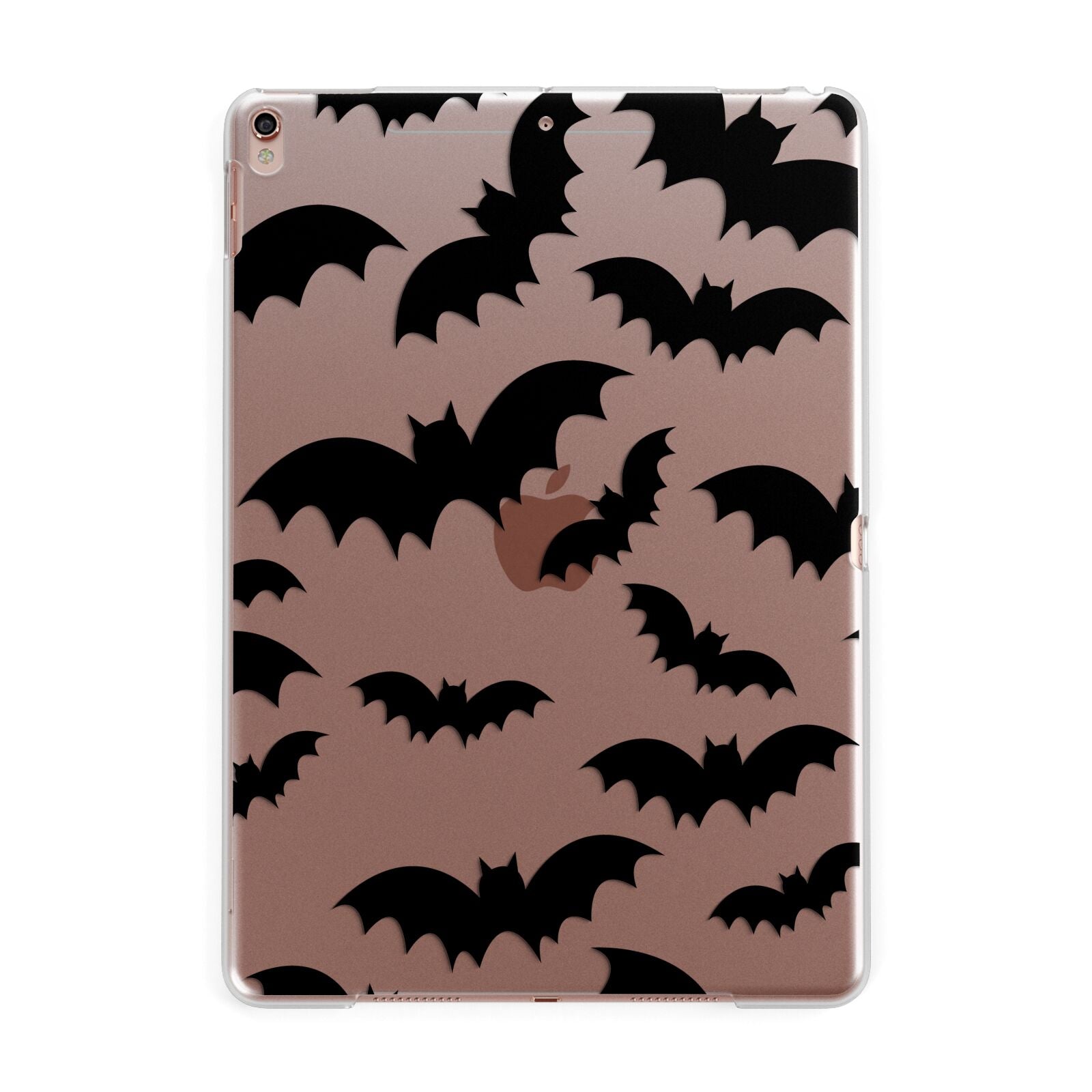 Bat Halloween Print Apple iPad Rose Gold Case