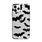 Bat Halloween Print Apple iPhone 11 Pro Max in Silver with Bumper Case