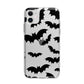 Bat Halloween Print Apple iPhone 11 in White with Bumper Case