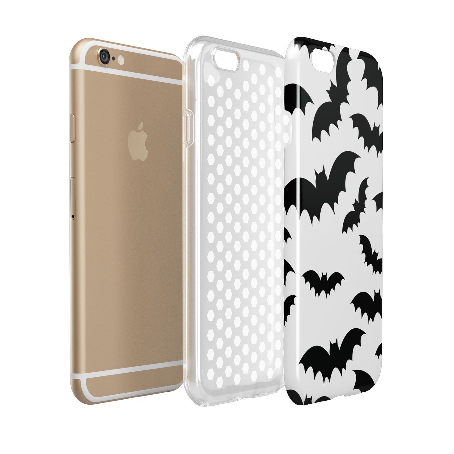 Bat Halloween Print Apple iPhone 6 3D Tough Case Expanded view