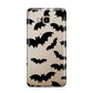 Bat Halloween Print Samsung Galaxy J7 2016 Case on gold phone