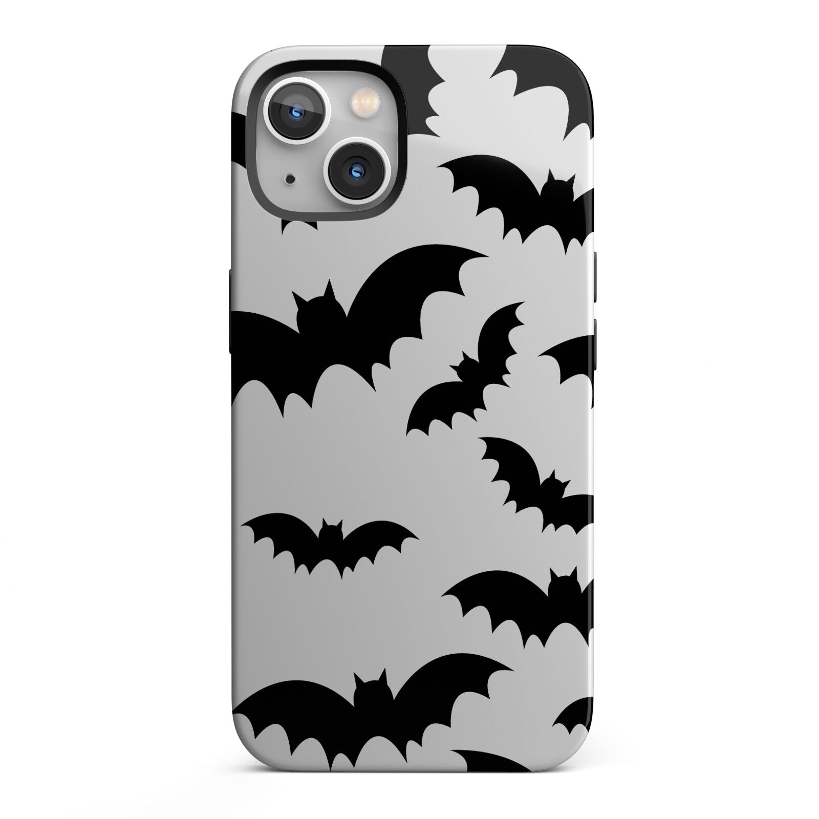 Bat Halloween Print iPhone 13 Full Wrap 3D Tough Case