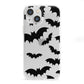 Bat Halloween Print iPhone 13 Mini Clear Bumper Case