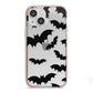 Bat Halloween Print iPhone 13 Mini TPU Impact Case with Pink Edges