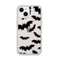 Bat Halloween Print iPhone 14 Clear Tough Case Starlight
