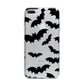 Bat Halloween Print iPhone 7 Plus Bumper Case on Silver iPhone
