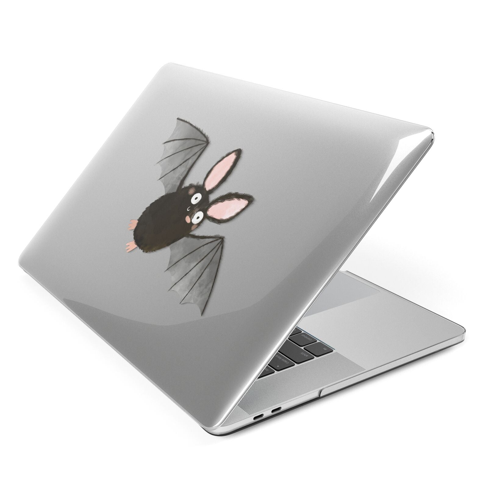 Bat Illustration Apple MacBook Case Side View