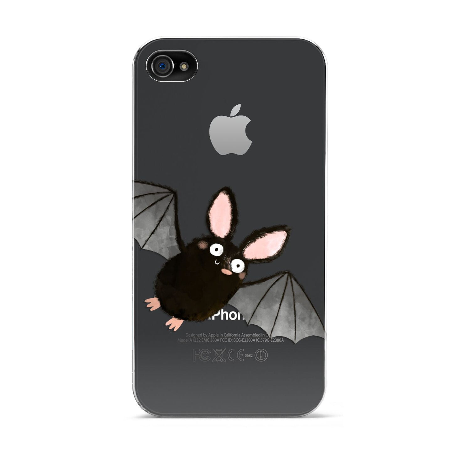 Bat Illustration Apple iPhone 4s Case