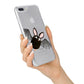Bat Illustration iPhone 7 Plus Bumper Case on Silver iPhone Alternative Image
