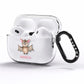 Bat Personalised AirPods Pro Clear Case Side Image
