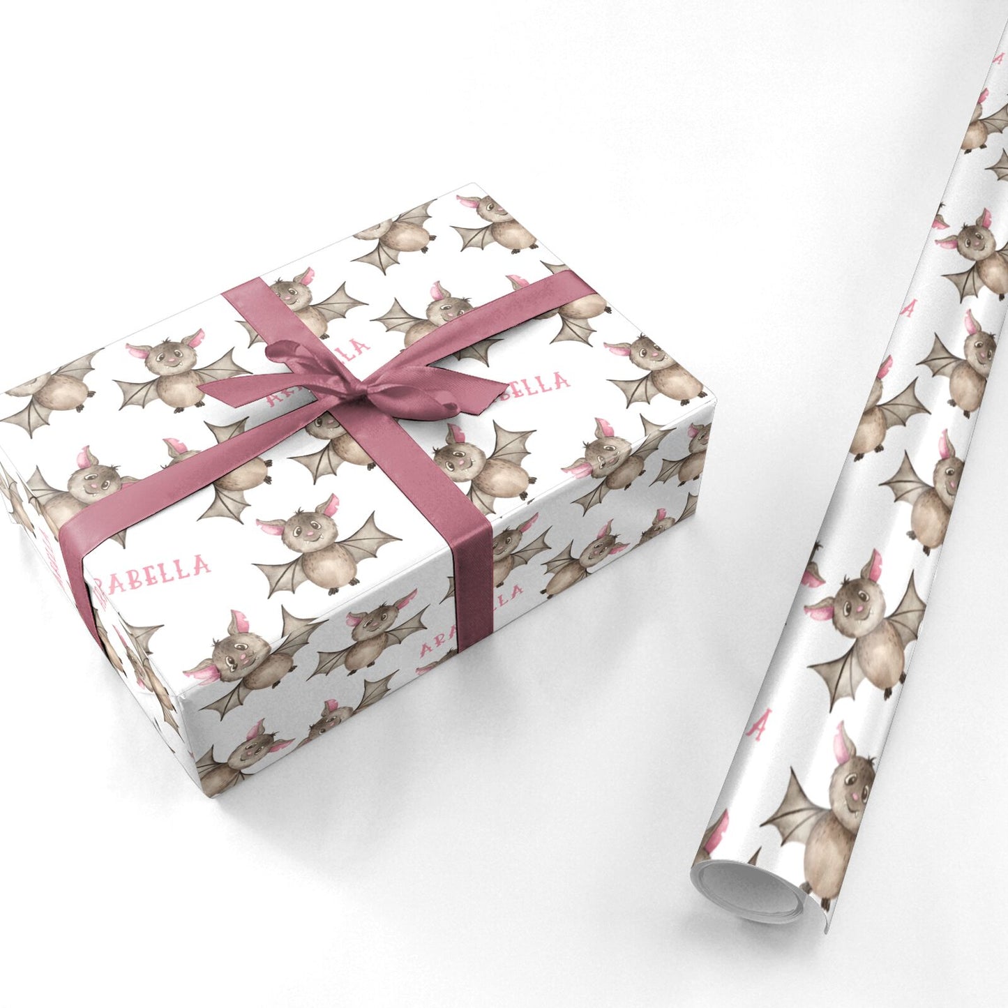Bat Personalised Personalised Wrapping Paper