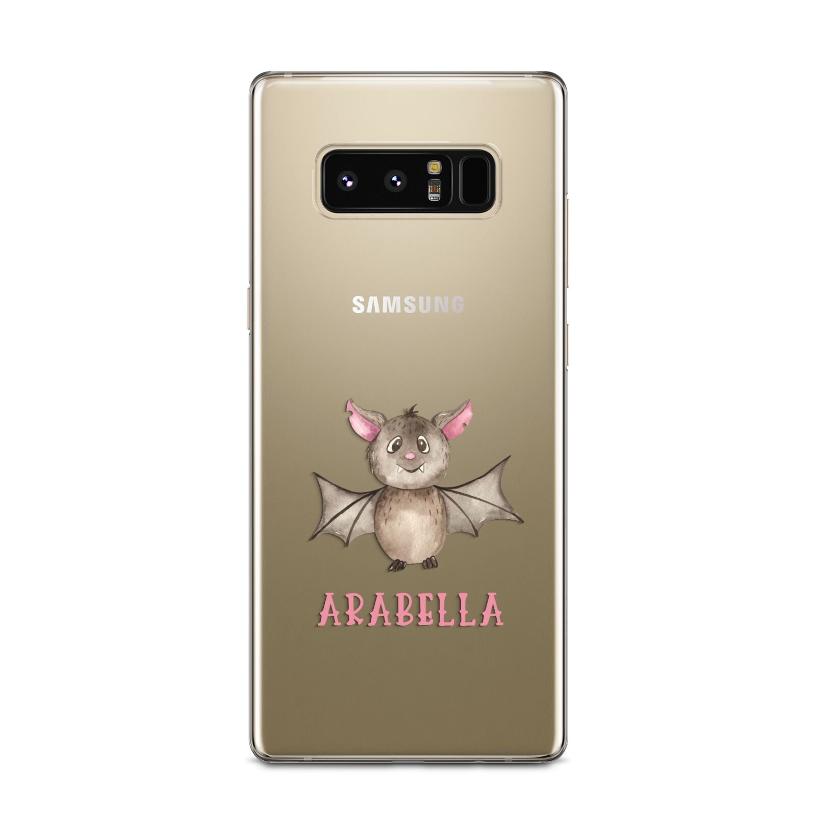 Bat Personalised Samsung Galaxy Note 8 Case