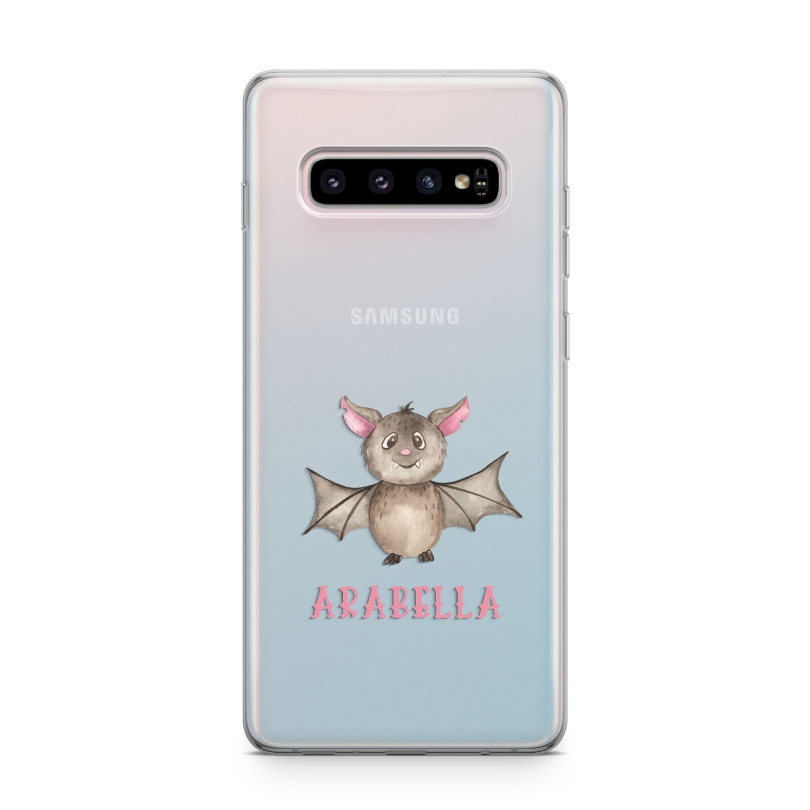 Bat Personalised Samsung Galaxy S10 Plus Case